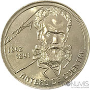 Portugal 100$00 1991 Antero de Quental Bela