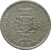 Timor 60 Centavos 1958 Mbc