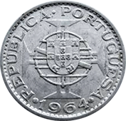 Timor 10 Escudos 1964 Bela