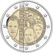 Luxemburgo 2 Euro 2015 - Dinastia Nassau Weilbourg