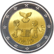 Malta 2 Euro 2017 Paz e Solidariedade