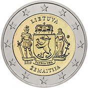 Lituânia 2 Euro 2019 - Samogitia