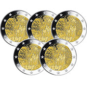 Alemanha 2 Euro 2019 Queda do Muro de Berlim ( 5 Letras )