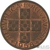 Portugal X Centavos 1958 Bela