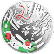 Lituânia 5 Euro 2022 Proof  - Zuikis Puikis Contos Infantis
