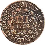 D. José III Réis 1764 MBC+